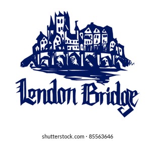 Old London bridge