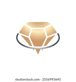old luxurious diamond logo icon design vector illustration