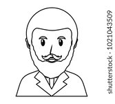 old man  avatar vector illustration