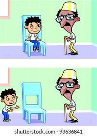Old Man and Boy