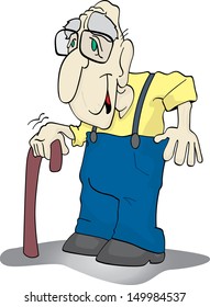 947 Grumpy old man cartoon Images, Stock Photos & Vectors | Shutterstock