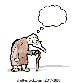 old man cartoon