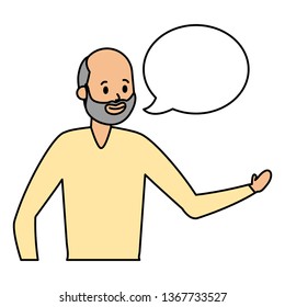 old man character