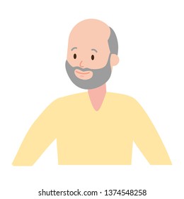 old man character