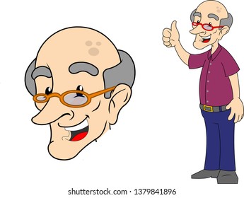 Old man Character