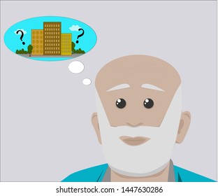 Old man dont know where is his house
