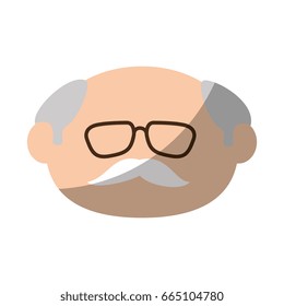 old man face