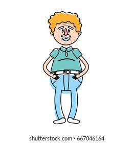 old man with hairstyle design