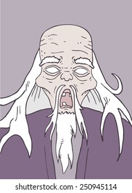 Old man halloween