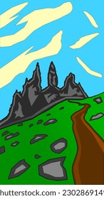Old man of storr skye
