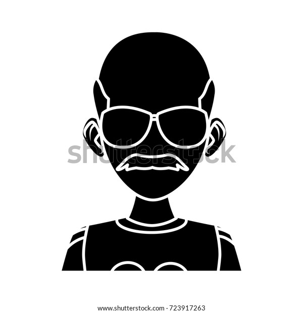 Old Man Sunglasses Cartoon Stock Vector Royalty Free 723917263 Shutterstock 