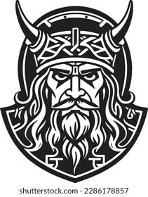 Vector de guerrero vidente
