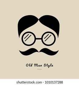 Old Man Vintage Style