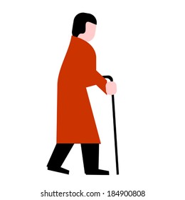 男性 後ろ姿 歩く のイラスト素材 画像 ベクター画像 Shutterstock