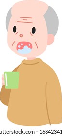 the old man who gargle (no line)