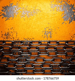Old metal background