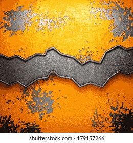 Old metal background