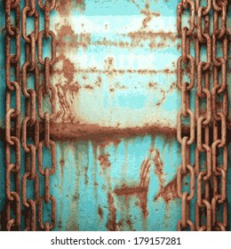 Old metal background