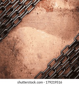 Old metal background
