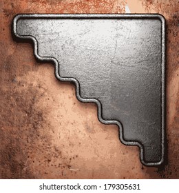 Old metal background