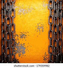 Old metal background