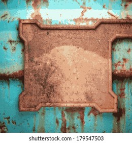 Old metal background