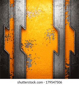 Old metal background