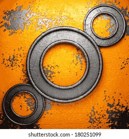 Old metal background
