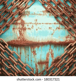 Old metal background