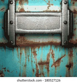Old metal background