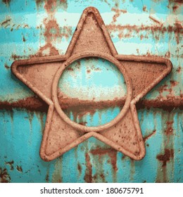 Old metal background