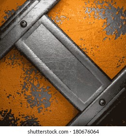 Old metal background