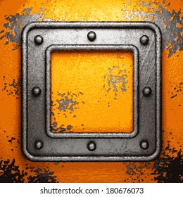 Old metal background