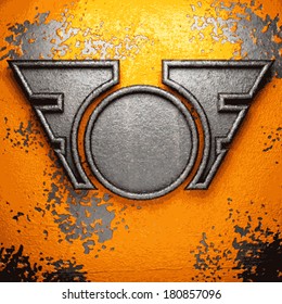 Old metal background