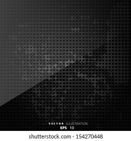 Old metal background with carbon texture