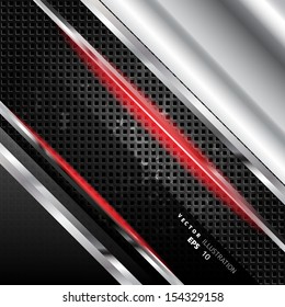 Old metal background with carbon texture