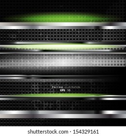 Old metal background with carbon texture