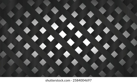 Old Metallic and Wooden Panel Design, background with thin checkered wooden boards. Abstract Textured Wall Pattern, The black metal lattice back of an outdoor chair.