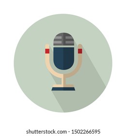 old mic icon - From Multimedia, Camera and Photography icons set