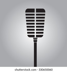Old microphone