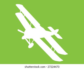 old military biplane