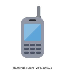 Icono de móvil antiguo. Ilustración vectorial.