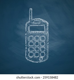 old mobile phone icon