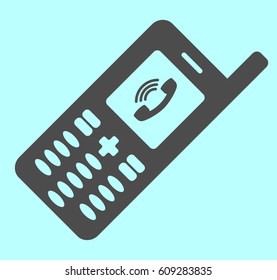 Old mobile phone icon