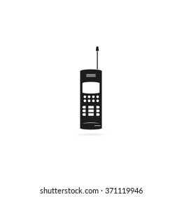 Old mobile phone illustration.