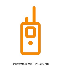 Old mobile phone. vector illustration - Vector