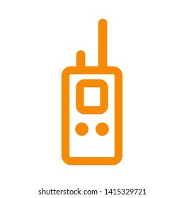 Old mobile phone. vector illustration - Vector
