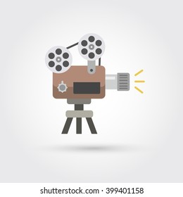 old movie projector