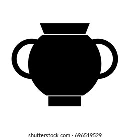 Old museum vase icon