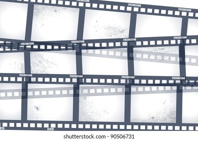 Old Negative Film Strip